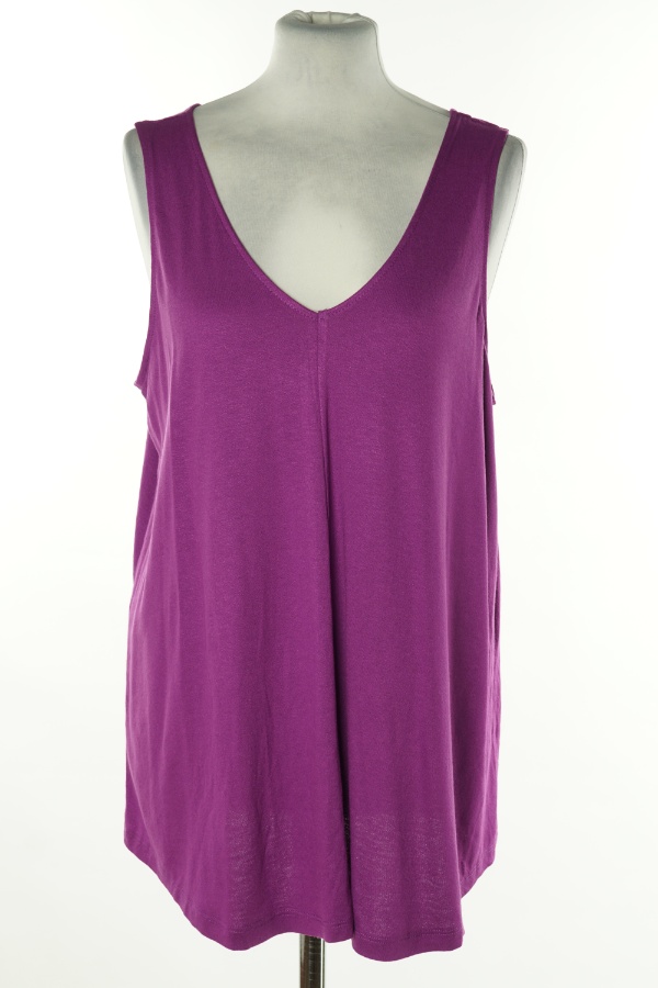 Koszulka fioletowa gładka - GEORGE zdjęcie 1