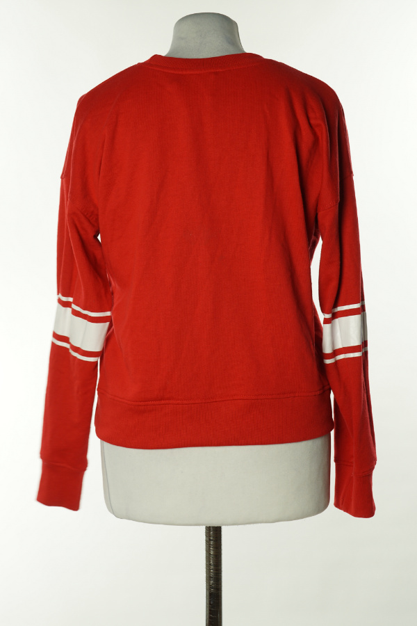 Bluza czerwona z białymi napisami - NEW LOOK zdjęcie 2