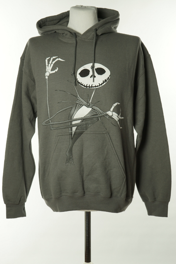 Bluza szara z nadrukiem - WORN zdjęcie 1