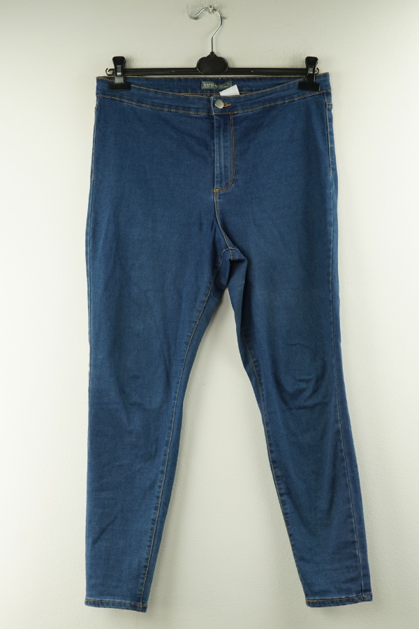 Spodnie ciemnoniebieskie jeansowe - DENIM CO zdjęcie 1
