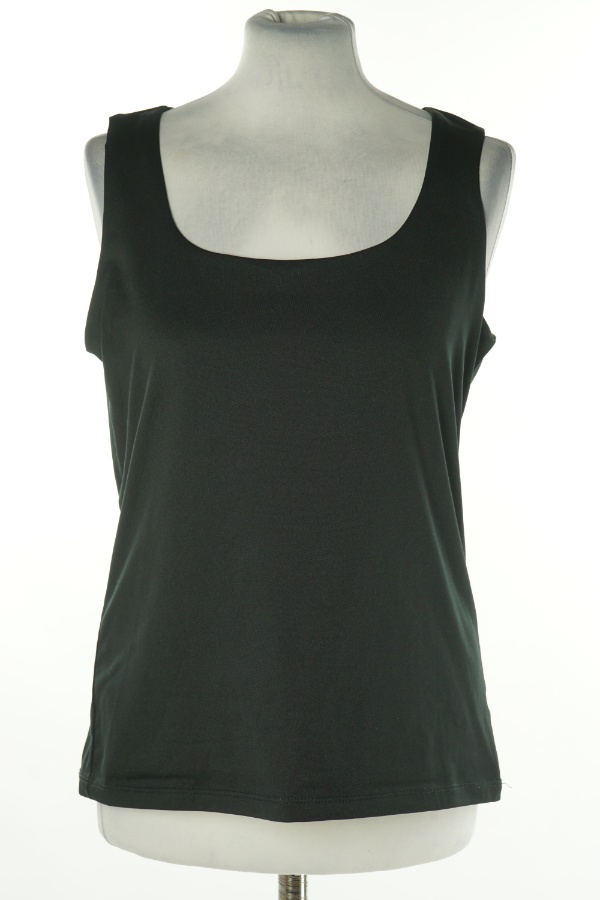 Koszulka czarna gładka na ramiączkach - DUNNES zdjęcie 1