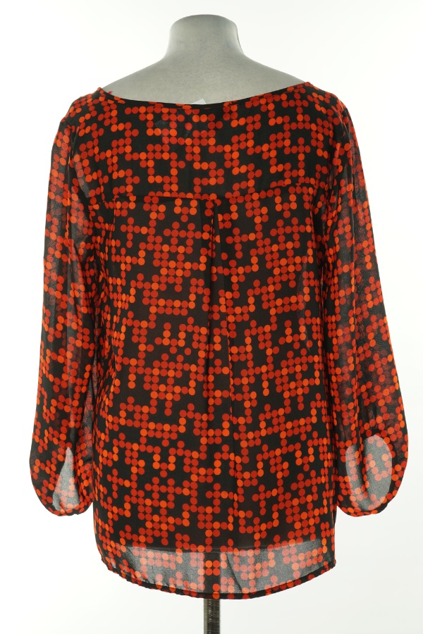 Bluzka czarna w czerwone kropki - KAPPAHL zdjęcie 2