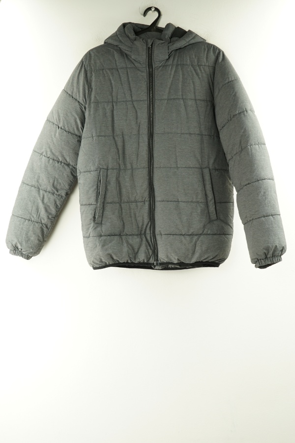 Kurtka szara pikowana, H&M - H&M zdjęcie 1