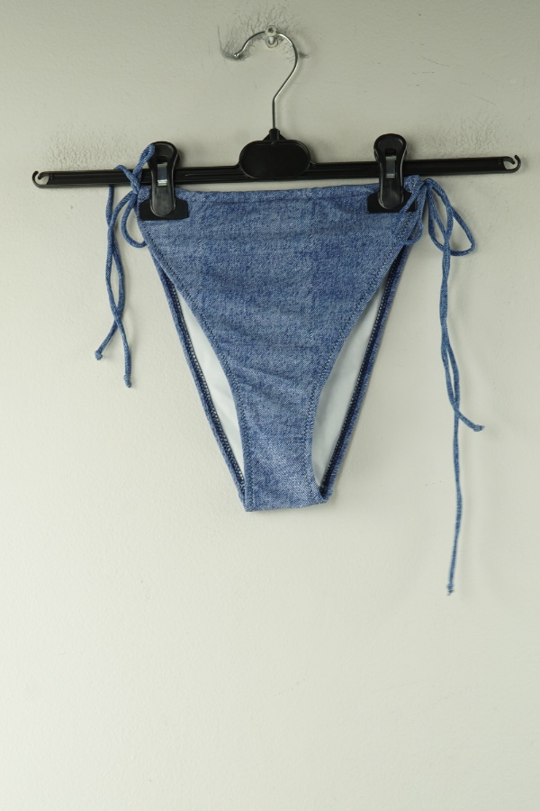 Dół od bikini niebieski melanż - MISSGUIDED zdjęcie 1