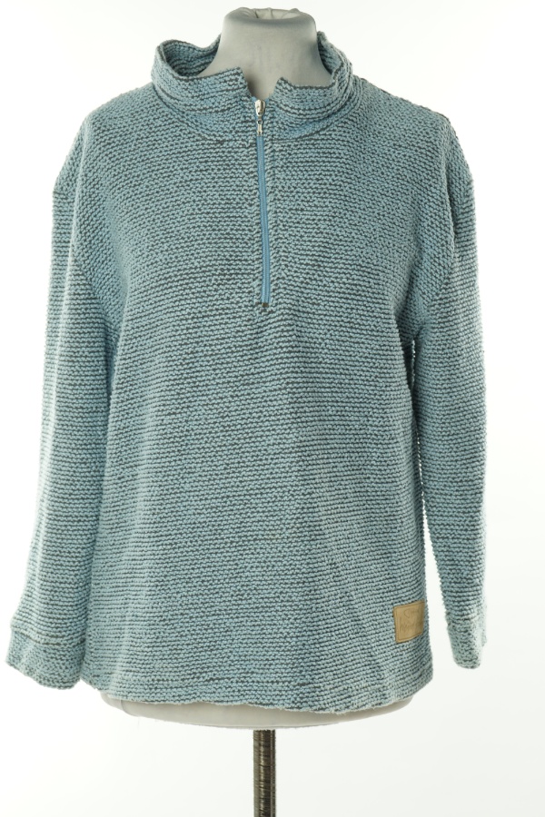 Sweter niebieski melanż - WEIRD FISH zdjęcie 1