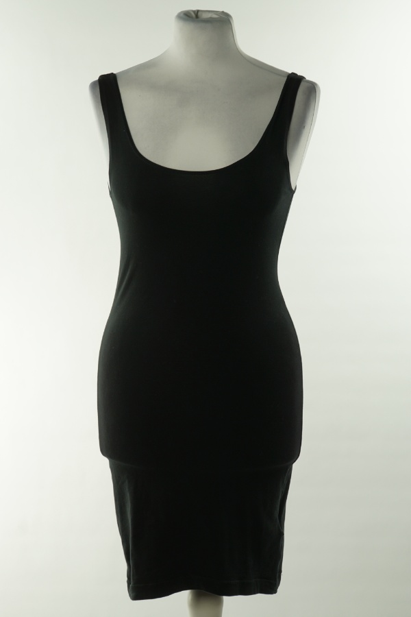 Sukienka czarna prosta H&M - H&M zdjęcie 1