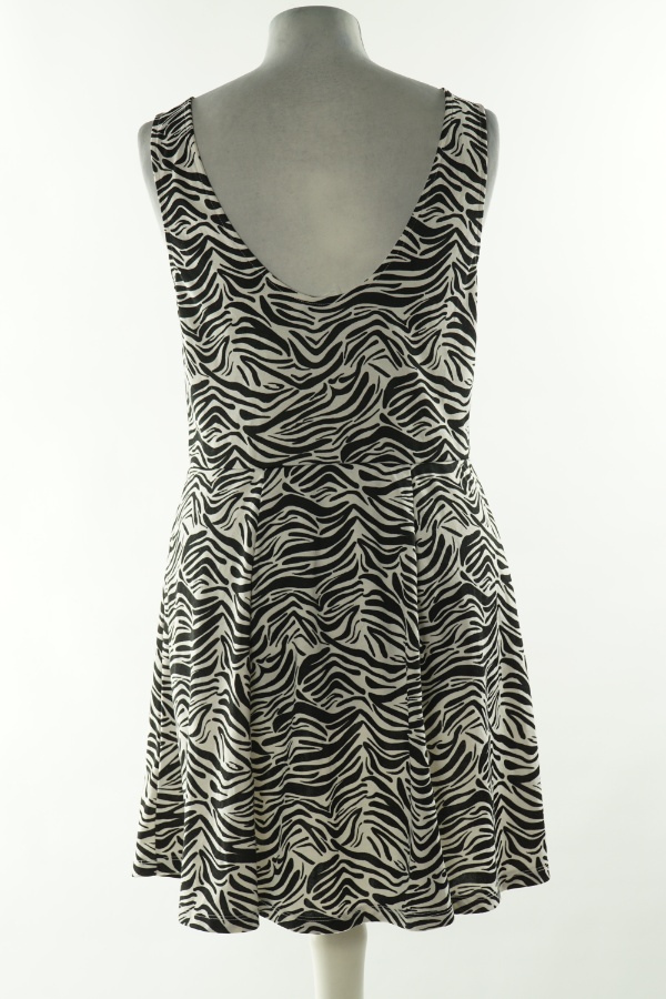 Sukienka biało czarna zebra, H&M - H&M zdjęcie 2