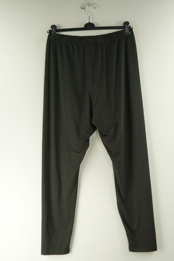 Legginsy czarne z napisem - SHEIN zdjęcie 2