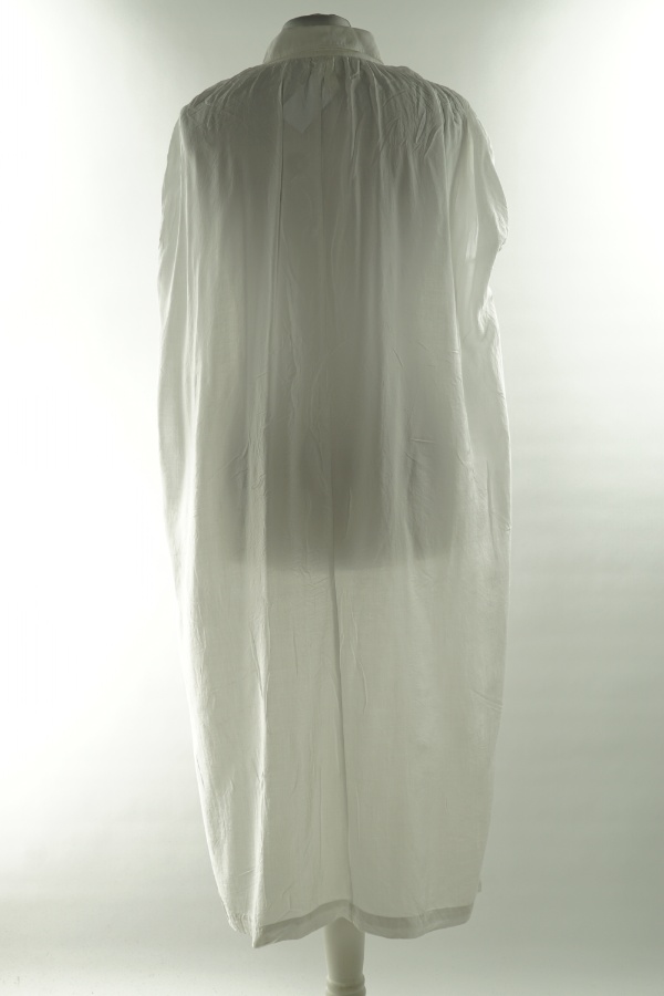 Sukienka koszulowa biała, H&M - H&M zdjęcie 2