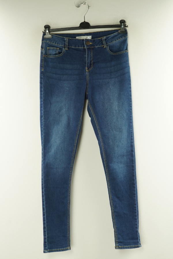 Spodnie niebieskie jeansowe - GEORGE zdjęcie 1