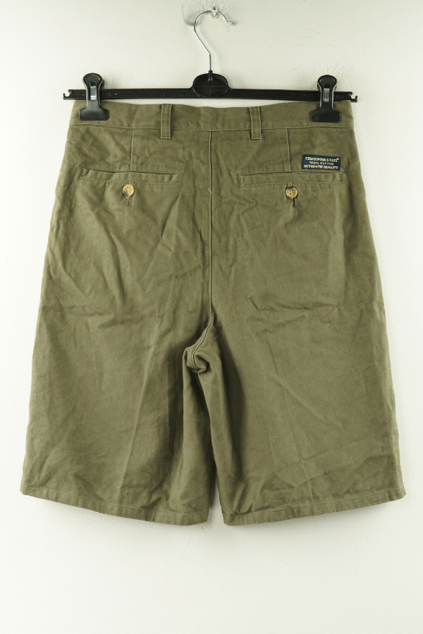 Krótkie spodenki  materiałowe khaki - CEDARWOOD STATE zdjęcie 2