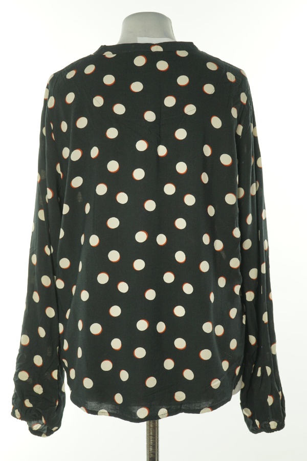 Bluzka czarna w białe grochy - B.YOUNG zdjęcie 2