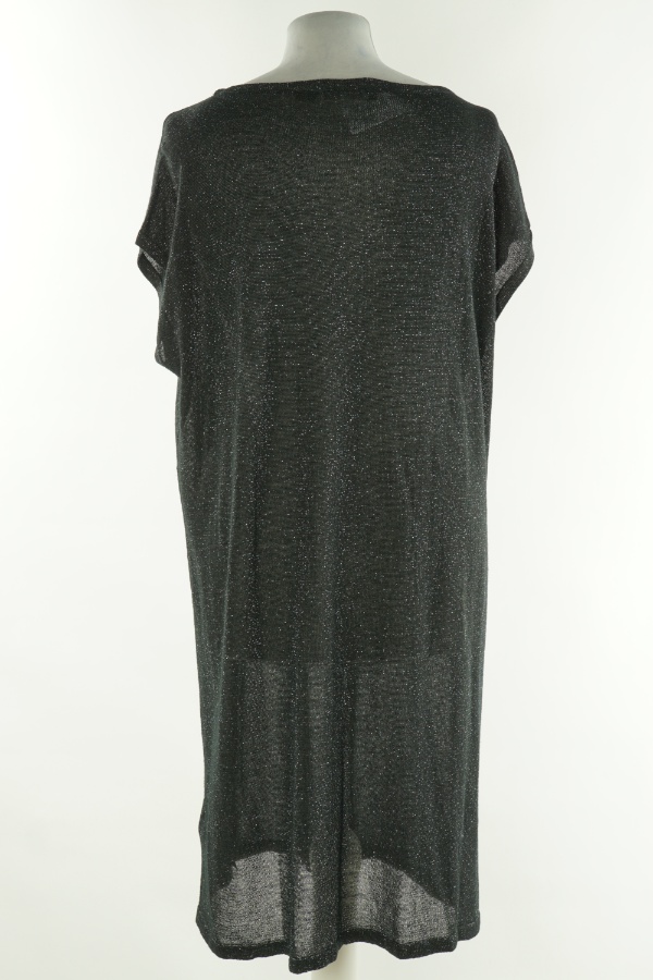 Tunika czarna sweterkowa błyszcząca - ESMARA zdjęcie 2