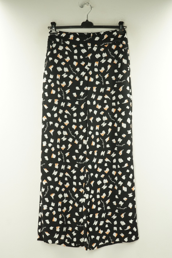 Spodnie czarne wzorek - RIVER ISLAND zdjęcie 1