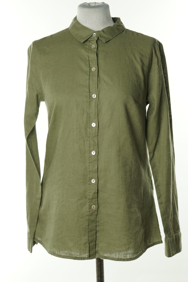 Koszula oliwkowa (55%LNU) - BIK BOK zdjęcie 1