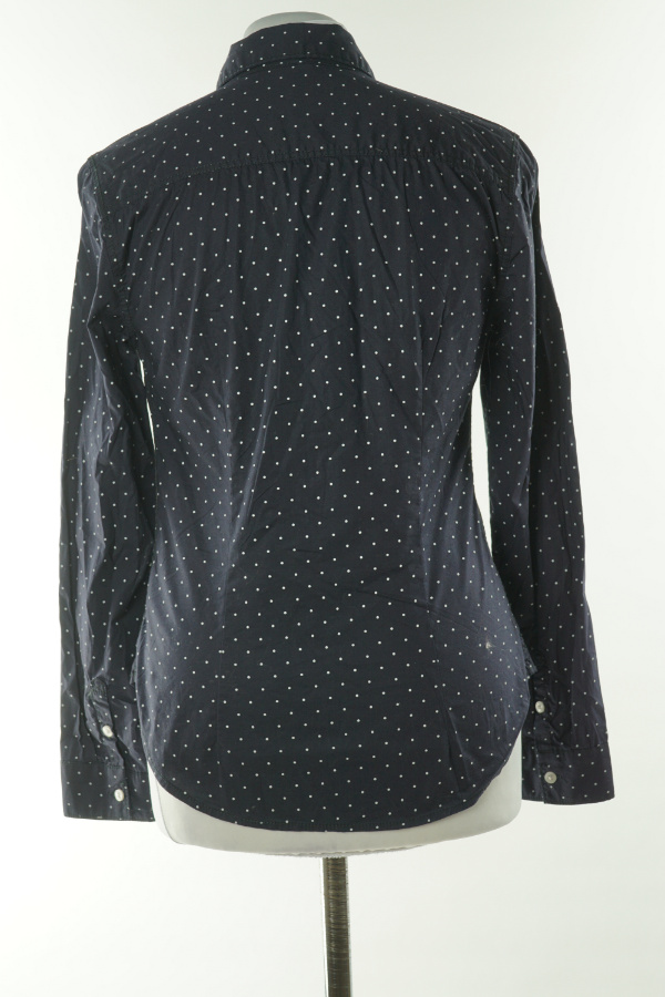 Koszula granatowa w białe kropki, H&M - H&M zdjęcie 2