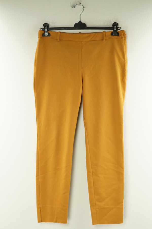 Spodnie musztardowe - ZARA zdjęcie 1