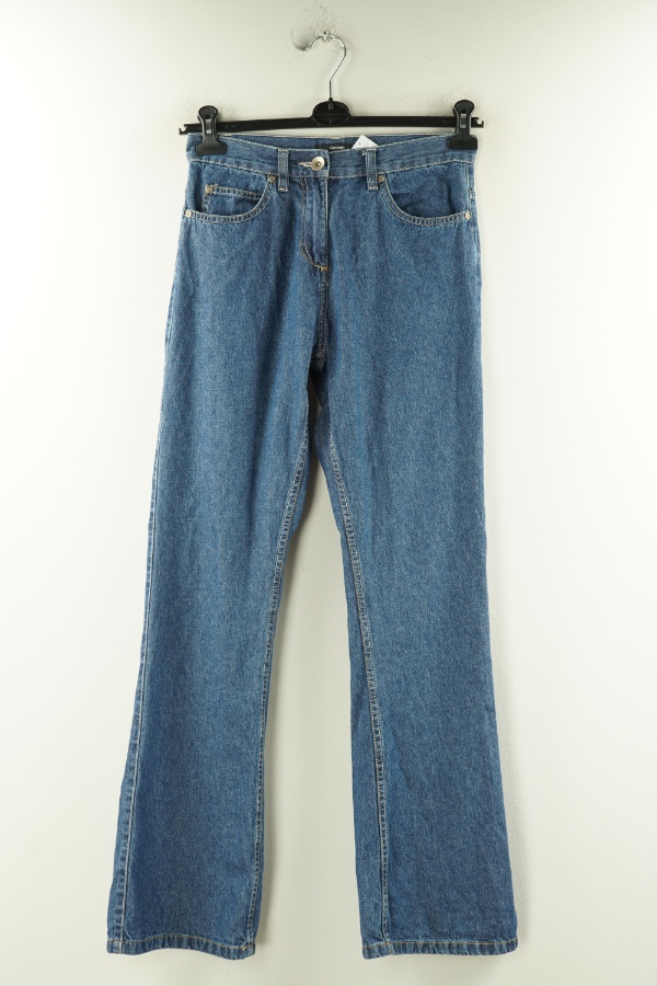 Spodnie niebieskie jeansowe - GEORGE zdjęcie 1