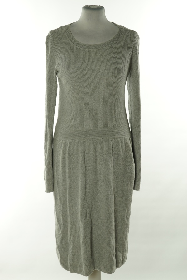 Sukienka szara sweterkowa - EDC zdjęcie 1