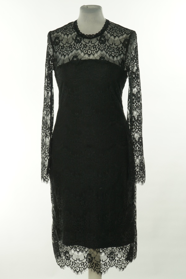 Sukienka czarna koronkowa - KAPPAHL zdjęcie 1