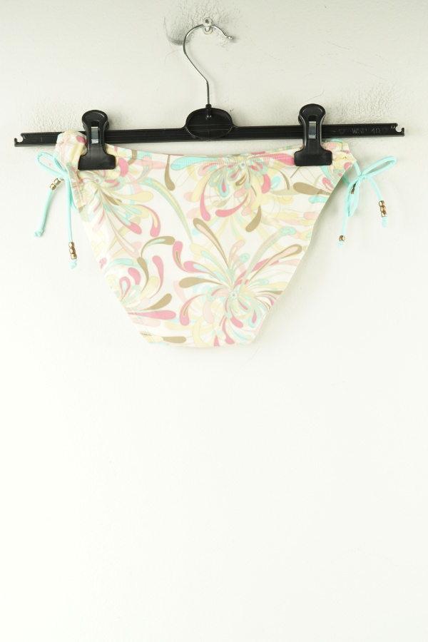 Dół od bikini z wzorkami i wiązaniami po bokach  - DESIGNERS zdjęcie 2