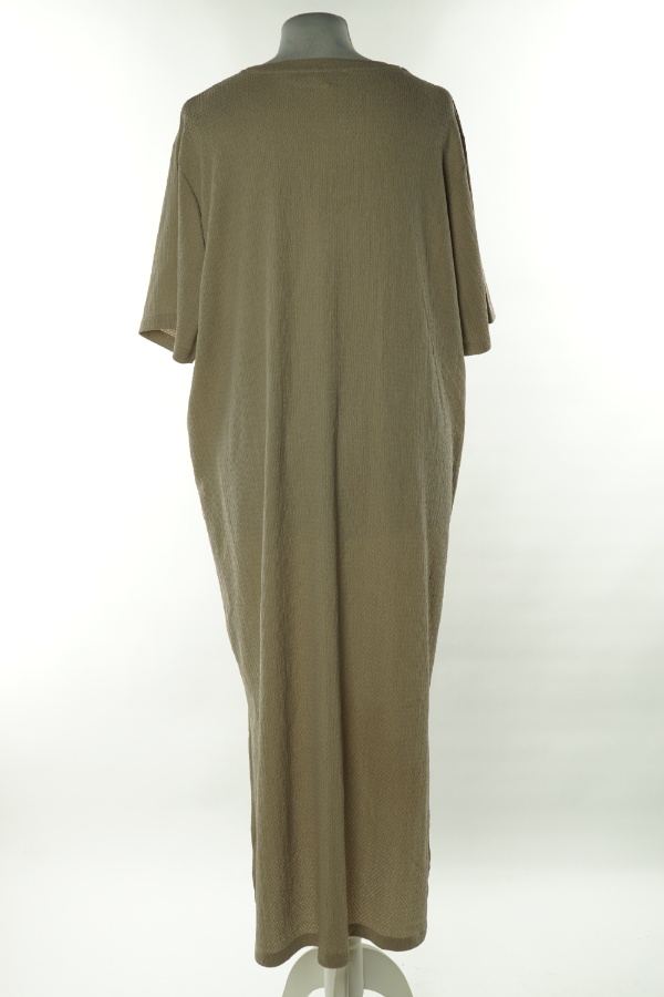 Sukienka beżowa długa - LAGER 157 zdjęcie 2