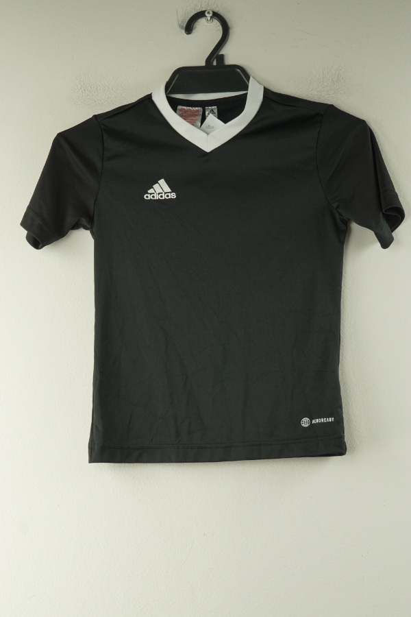 Koszulka czarna sportowa, ADIDAS - ADIDAS zdjęcie 1