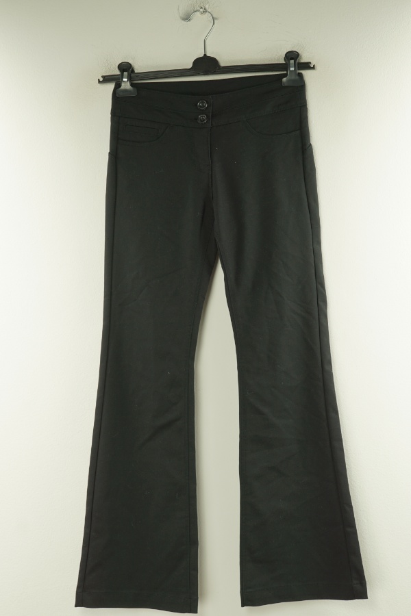 Spodnie materiałowe czarne - NEXT zdjęcie 1