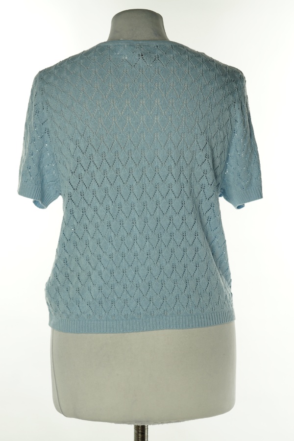 Bluzka sweterkowa niebieska, H&M - H&M zdjęcie 2