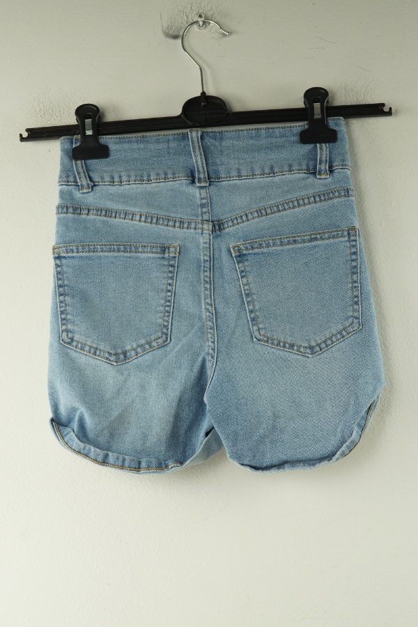 Krótkie spodenki jeansowe jasnoniebieskie - NEW LOOK zdjęcie 2
