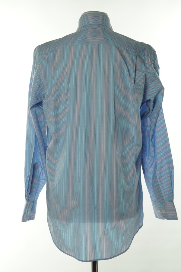 Koszula niebiesko-różowa w paski - CEDAR WOOD STATE zdjęcie 2