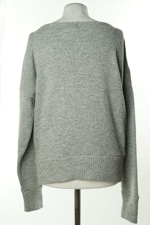 Sweter szary melanż - PRETTYLITTLETHING zdjęcie 2