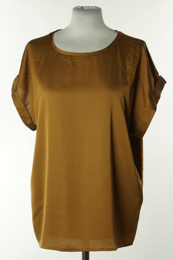 Bluzka brązowa - VILA zdjęcie 1