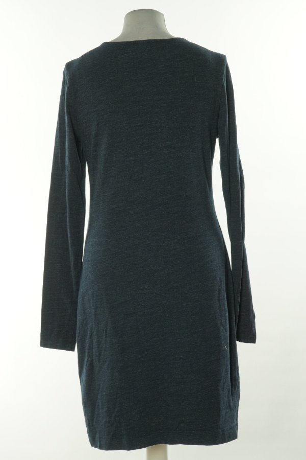 Sukienka granatowa gładka - H&M zdjęcie 2