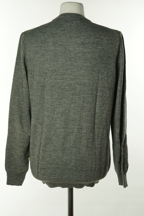 Sweter szary z wełną (50%) - LYLE&SCOTT zdjęcie 2