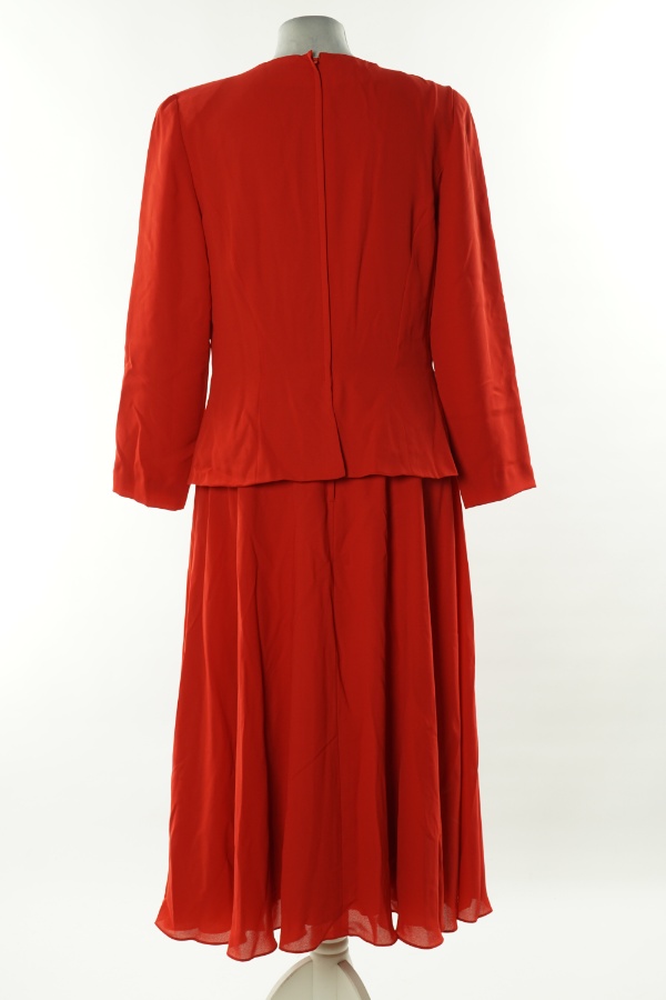 Sukienka czerwona - CONDICI zdjęcie 2