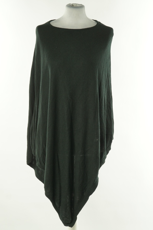 Ponczo czarne sweterkowe - CLUB XPRS zdjęcie 1