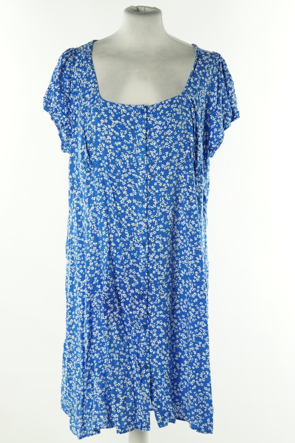 Sukienka niebieska w białe drobne kwiatki - PRIMARK zdjęcie 1