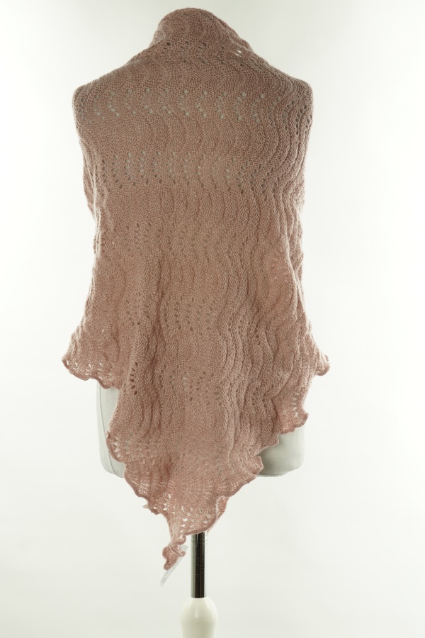 Chusta różowa - BRAK METKI Z NAZWĄ PRODUCENTA zdjęcie 2