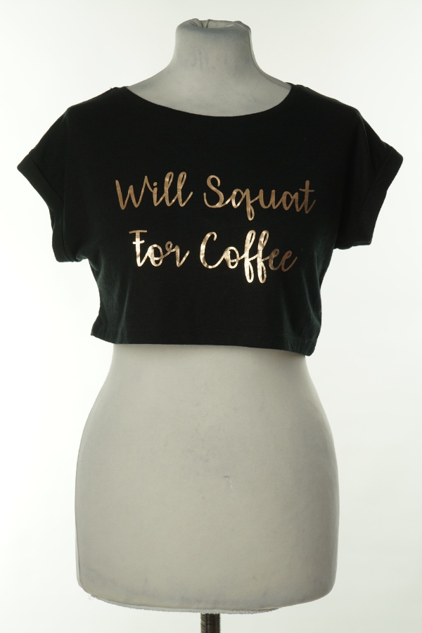 Top czarny z napisem - USA PRO zdjęcie 1