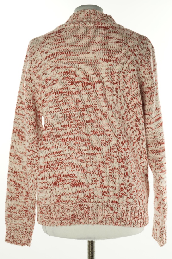 Sweter biało-czerwony - TERRIFIC zdjęcie 2