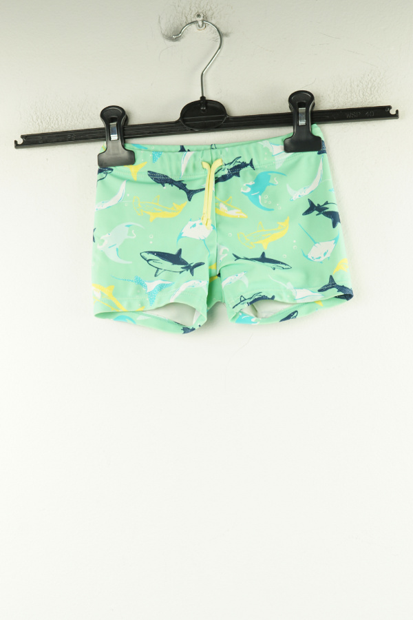 Kąpielówki zielone w rekiny - H&M zdjęcie 1