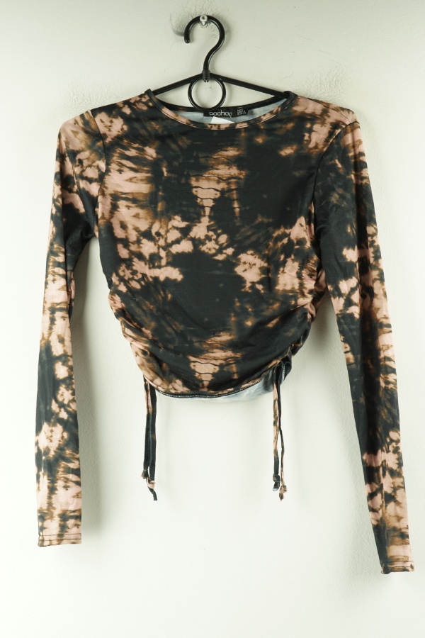 Bluzka z długim rękawem tie dye  - BOOHOO zdjęcie 1