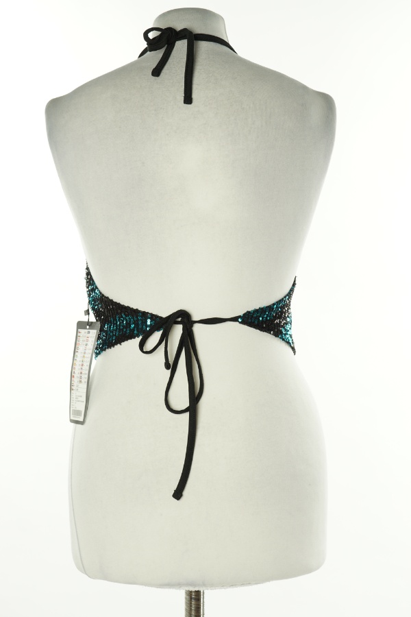 Top czarno-morski cekinowy - FB SISTER zdjęcie 2