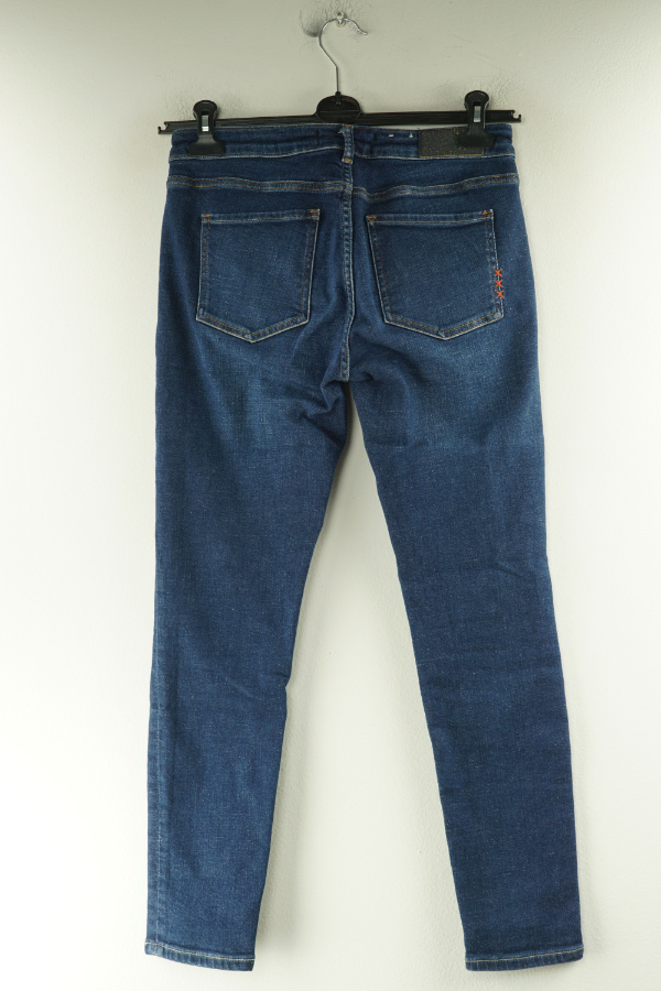 Spodnie jeansowe ciemnoniebieskie - SCOTCH & SODA zdjęcie 2