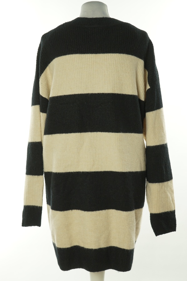 Sweter beżowo-czarny w paski - GEORGE zdjęcie 2