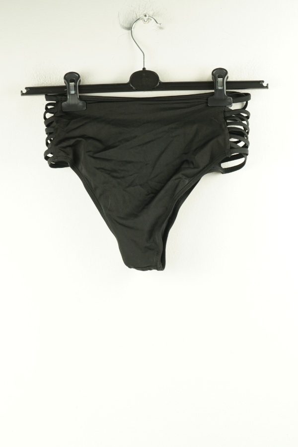 Dół od kostiumu kąpielowego czarny z wycięciami - HUNKEMOLLER zdjęcie 2