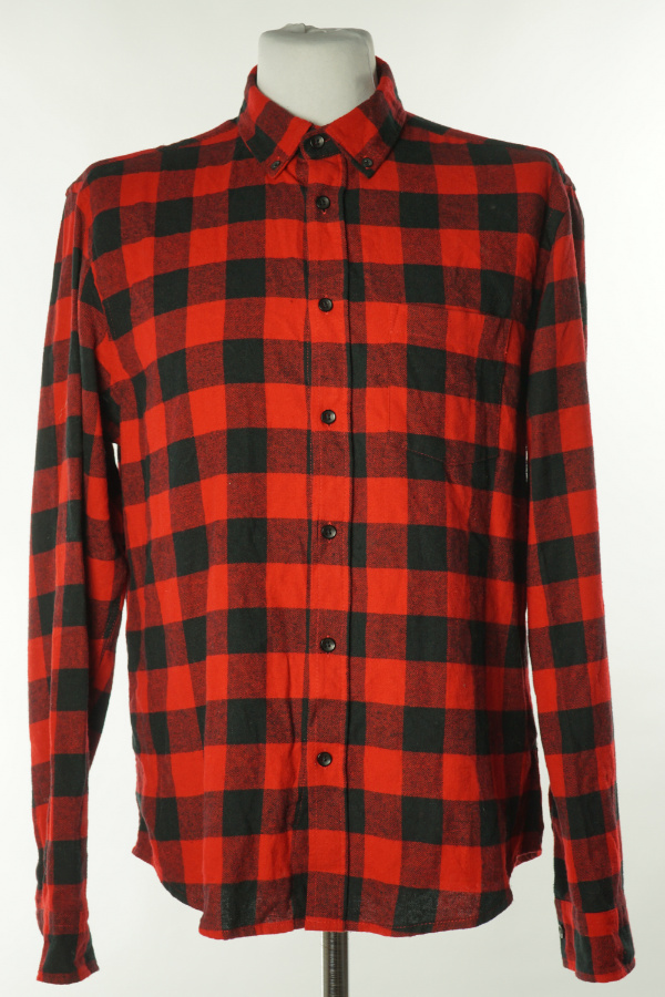 Koszula w czerwono - czarna kratę - PRIMARK zdjęcie 1