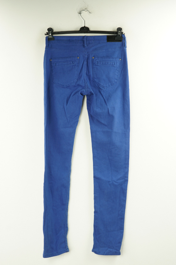 Spodnie niebieskie jeansowe - RIVER ISLAND zdjęcie 2