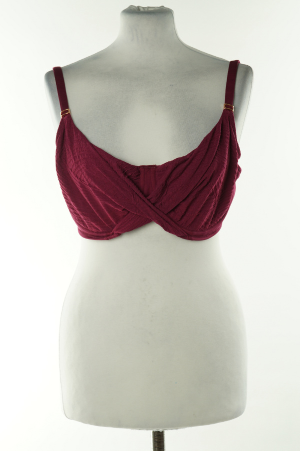 Góra od bikini bordowa - FANTASIE zdjęcie 1